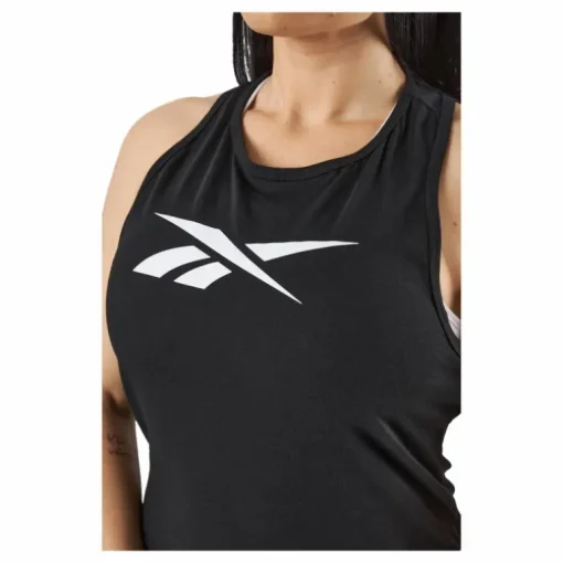 TE Graphic Vector Tank Black