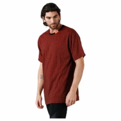 Tech Pack Grid Tee Orange/Black