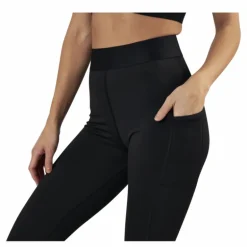 Techfit Adi Life Mid Rise Long Bos Tight Black / Black / White
