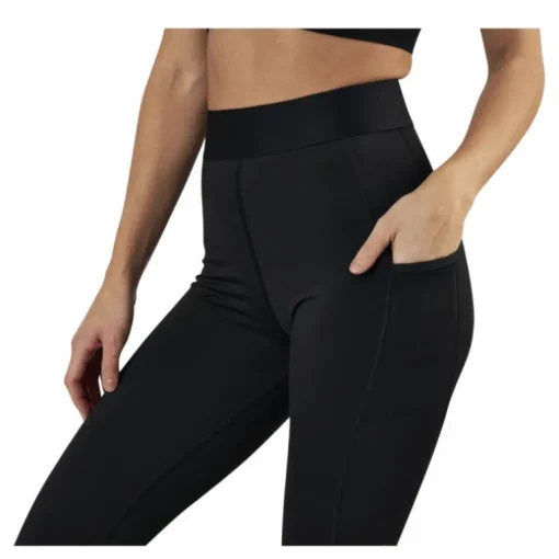 Techfit Adi Life Mid Rise Long Bos Tight Black / Black / White