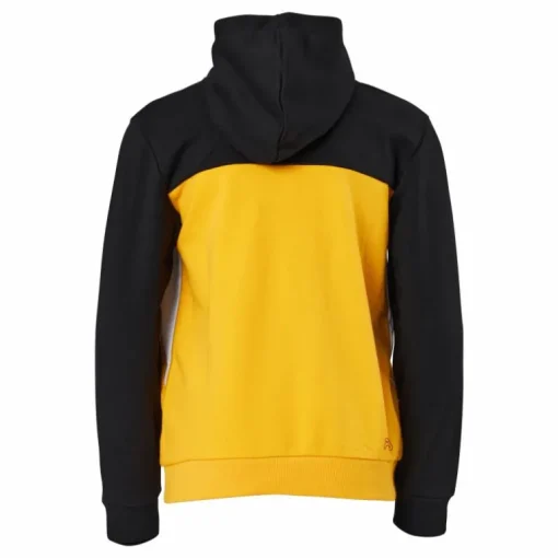 Teens Boys Lupo Blocked Hoody Black-saffron-bright White