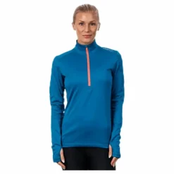 Tempo Halfzip W Blue/Orange