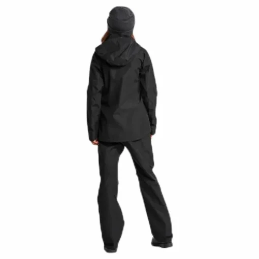 Tera Girls Rain Jacket Black