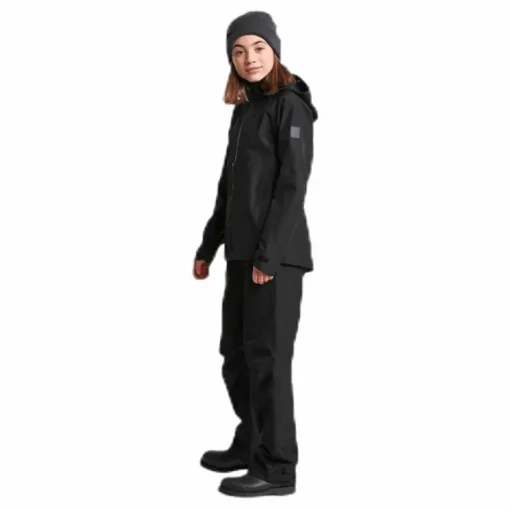 Tera Girls Rain Jacket Black