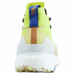 Terrex Free Hiker Primeblue Hiking Shoes Beige Tone / Pulse Yellow / Acid Yellow