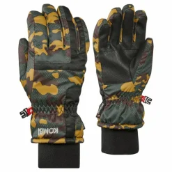 The Tucker Junior Glove Green Camo