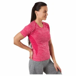 Thea Seamless Tee Pink