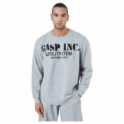 Thermal Gym Sweater Grey Melange