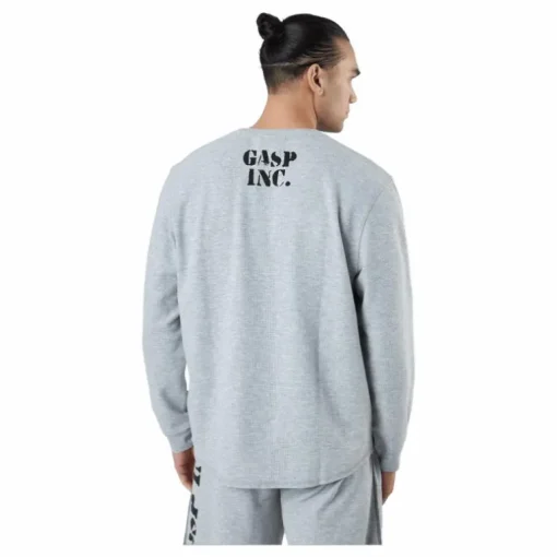 Thermal Gym Sweater Grey Melange