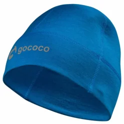 Thin Running Hat Wool Blue