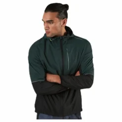 Thorow Running Jacket With Hood Green