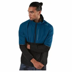 Thorow Running Jacket With Hood Blue