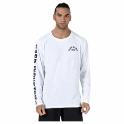 Throwback LS Tee White