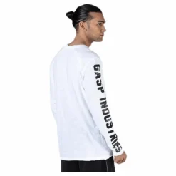 Throwback LS Tee White