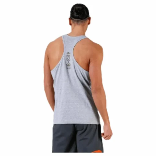 Throwback tank Grey