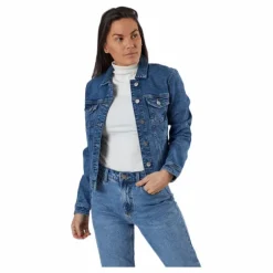 Tia Life Dnm Jacket Blue