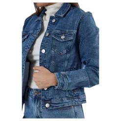 Tia Life Dnm Jacket Blue