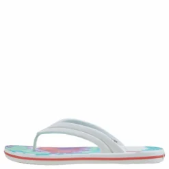 Tie Dye Flip-Flop Purple / White