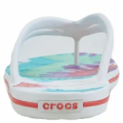 Tie Dye Flip-Flop Purple / White