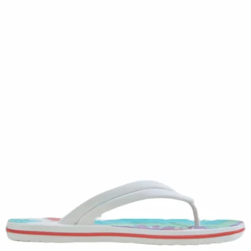 Tie Dye Flip-Flop Purple / White