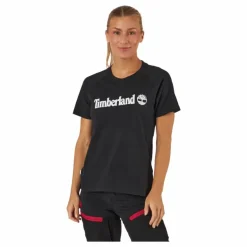 Timberland Logo T-shirt For Wo Black