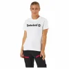 Timberland Logo T-shirt For Wo White
