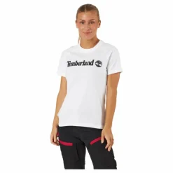 Timberland Logo T-shirt For Wo White