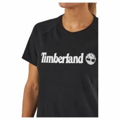Timberland Logo T-shirt For Wo Black
