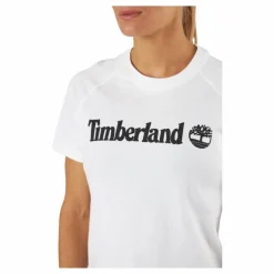 Timberland Logo T-shirt For Wo White