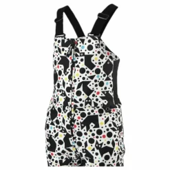 Toddler MS Maven Bib White/Black