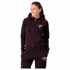 Tone Zip Hood Red