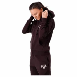 Tone Zip Hood Red