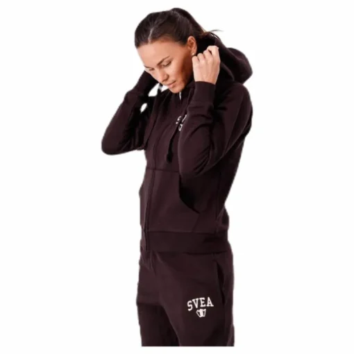 Tone Zip Hood Red