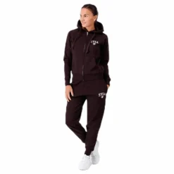 Tone Zip Hood Red