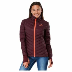 Tove Midlayer Full Zip Purple
