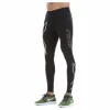 TR2 Compression Tights Black/Silver