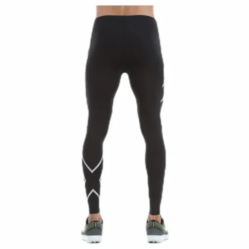 TR2 Compression Tights Black/Silver