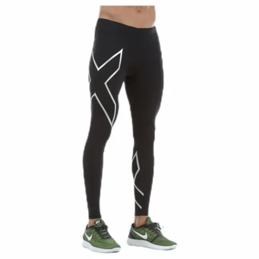 TR2 Compression Tights Black/Silver