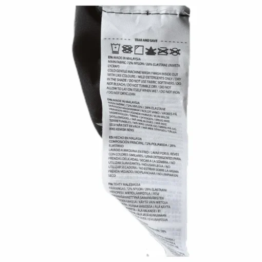 TR2 Compression Tights Black/Silver