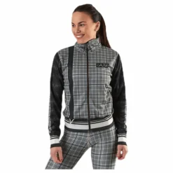 Track Jacket GLNCHCK 3 Black/Beige