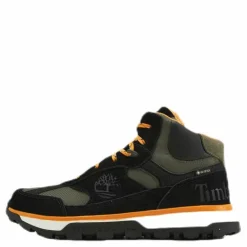 Trail Trekker Mid GTX® Jr Orange/Black/Yellow