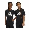 Train Essentials AEROREADY Logo Regular-Fit T-Shirt Black / White