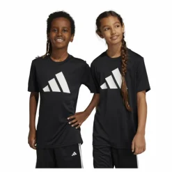 Train Essentials AEROREADY Logo Regular-Fit T-Shirt Black / White
