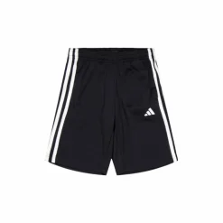 Train Essentials AEROREADY 3-Stripes Regular-Fit Shorts Black