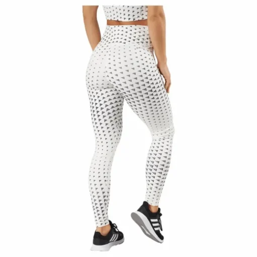 Train Essentials Brand Love High-Waisted Full-Length Leggings Black