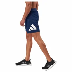 Train Essentials Logo Training Shorts Dark Blue