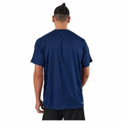 Train Essentials 3-Stripes Training T-Shirt Dark Blue / White