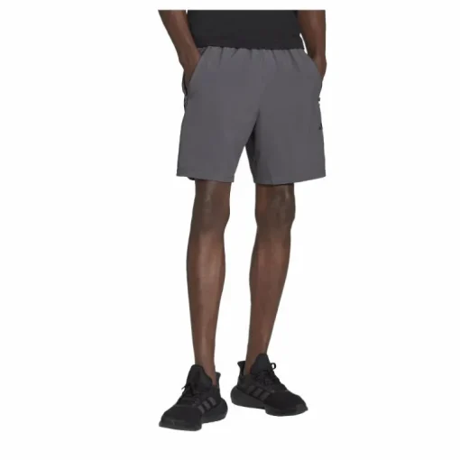 Train Essentials Woven Training Shorts Grey Five / Black