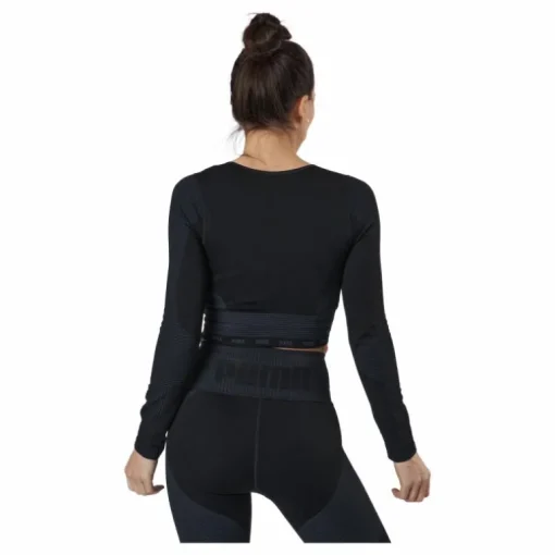 Train Formknit Seamless Long S Puma Black-asphalt