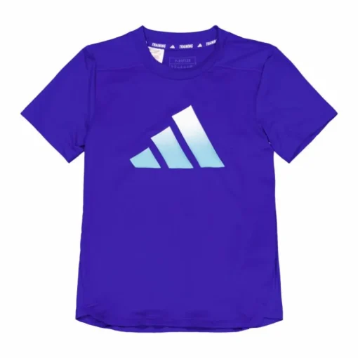 Train Icons AEROREADY Logo T-Shirt Lucblu/White/Preblu